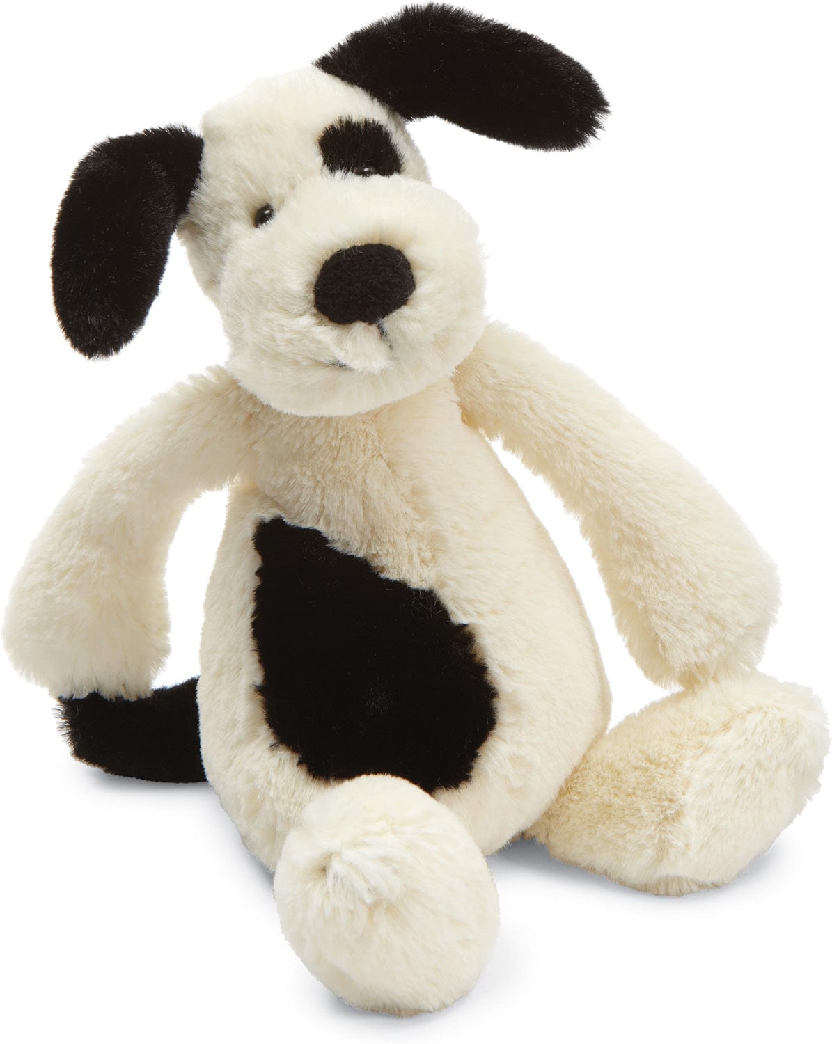 Jellycat Jellycat Bashful Black & Cream Puppy Plush - Little Miss Muffin Children & Home