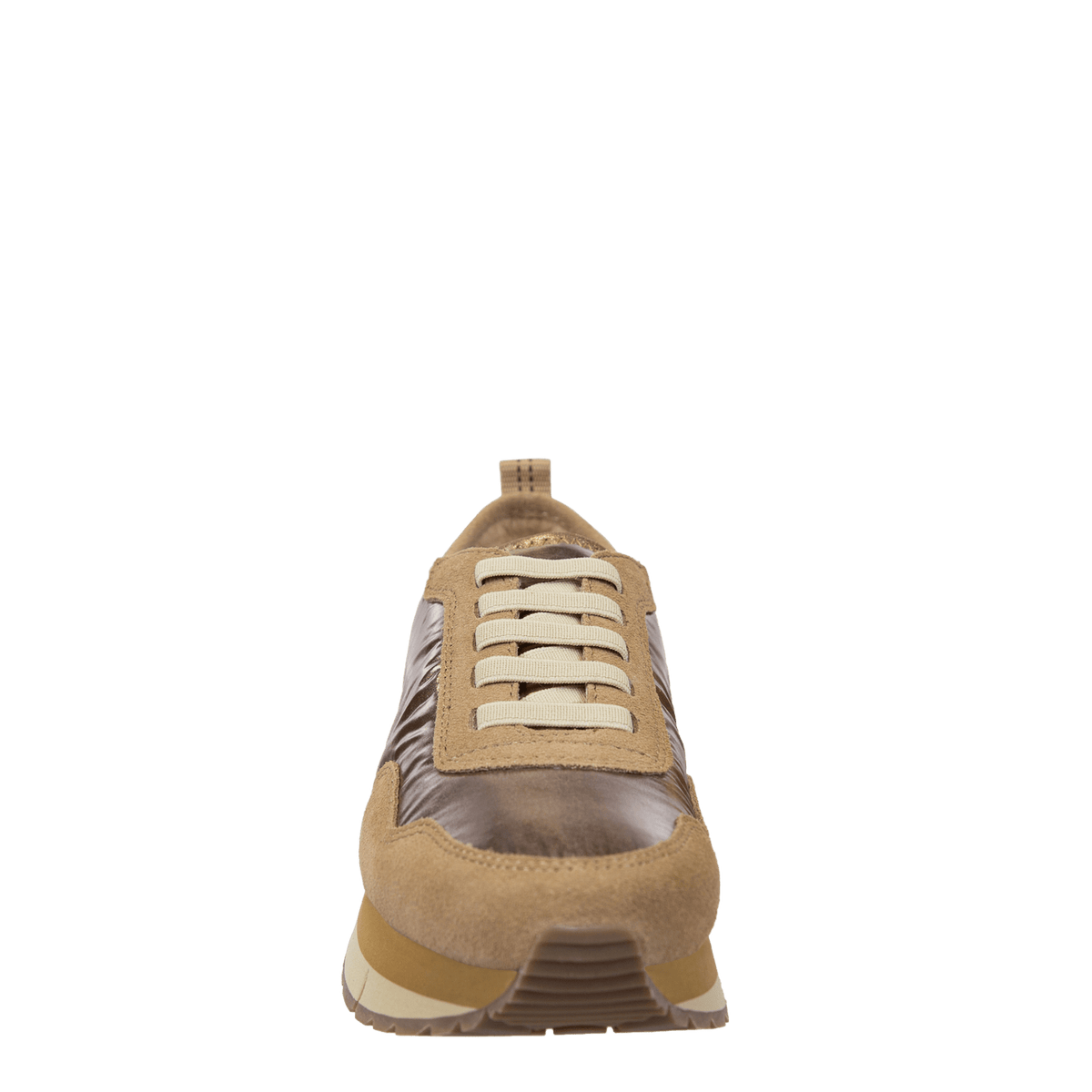 Naked Feet Naked Feet Kinetic Platform Sneakers Gold - Little Miss Muffin Children & Home