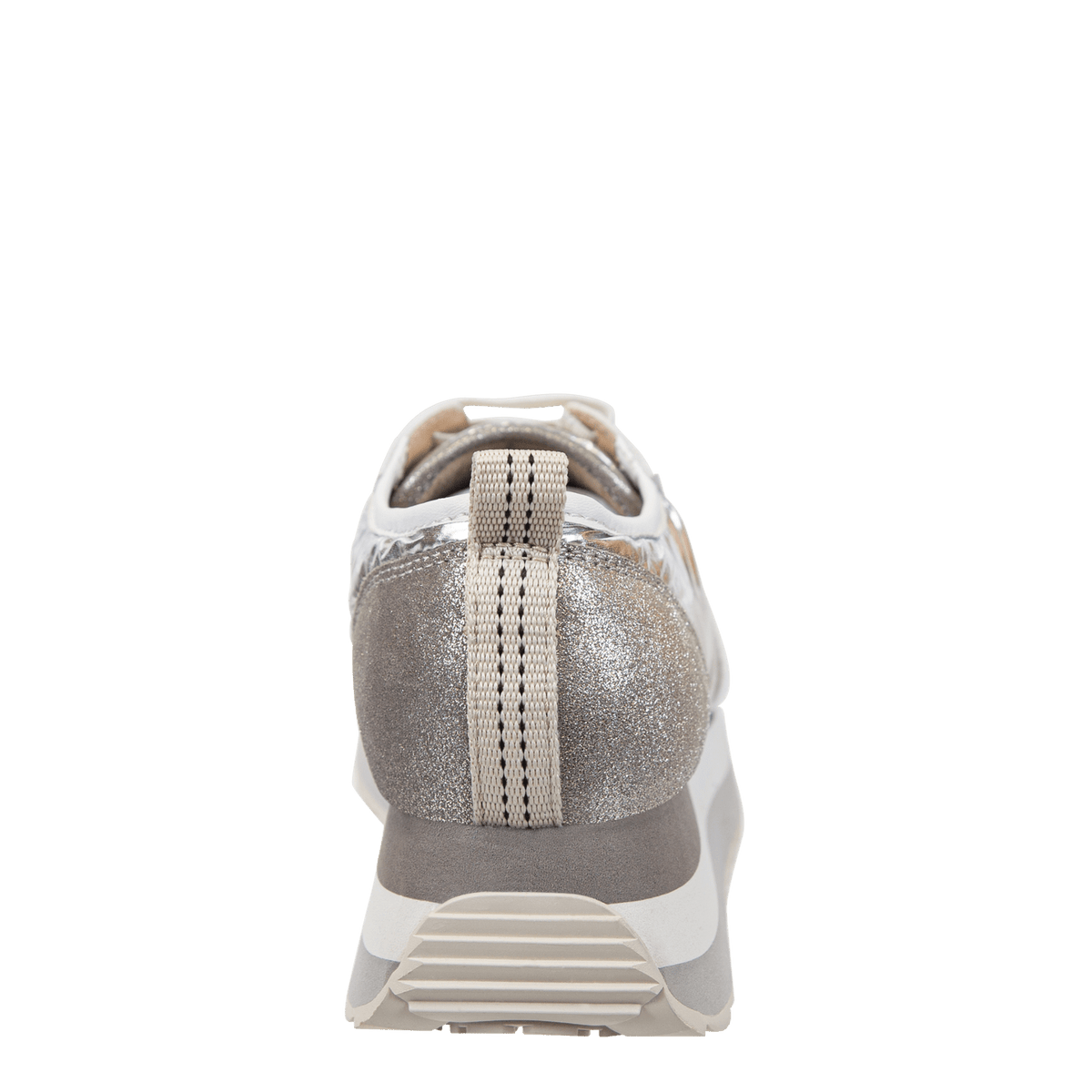Naked Feet Naked Feet Kinetic Platform Sneakers in Silver - Little Miss Muffin Children & Home