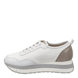 Naked Feet Naked Feet Kinetic Platform Sneakers in White Pearl - Little Miss Muffin Children & Home
