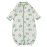 Kissy Kissy Kissy Kissy Converter Gown with Playful Turtles - Little Miss Muffin Children & Home