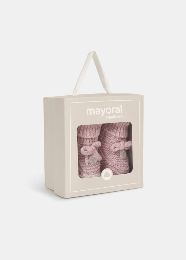 Mayoral Usa Inc Mayoral Knit Booties - Little Miss Muffin Children & Home