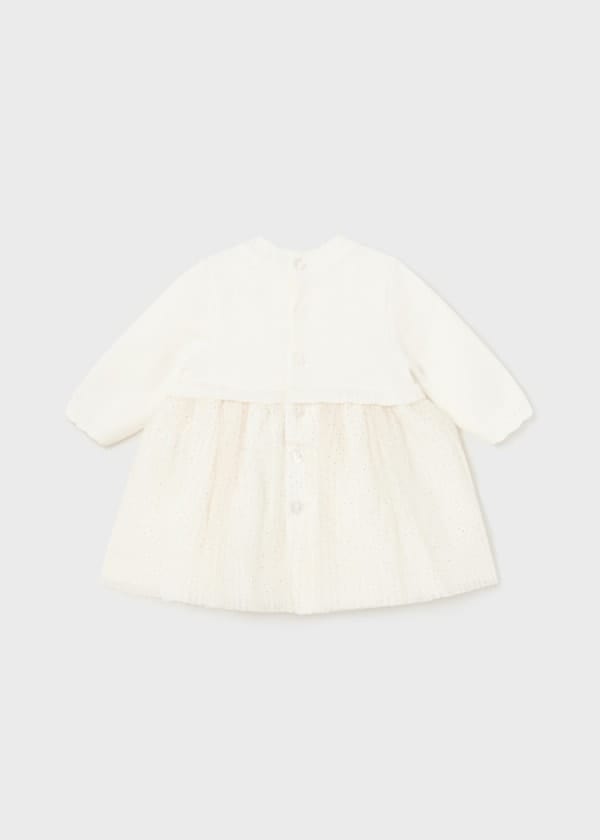 Mayoral Usa Inc Mayoral Knit & Tulle Dress - Little Miss Muffin Children & Home