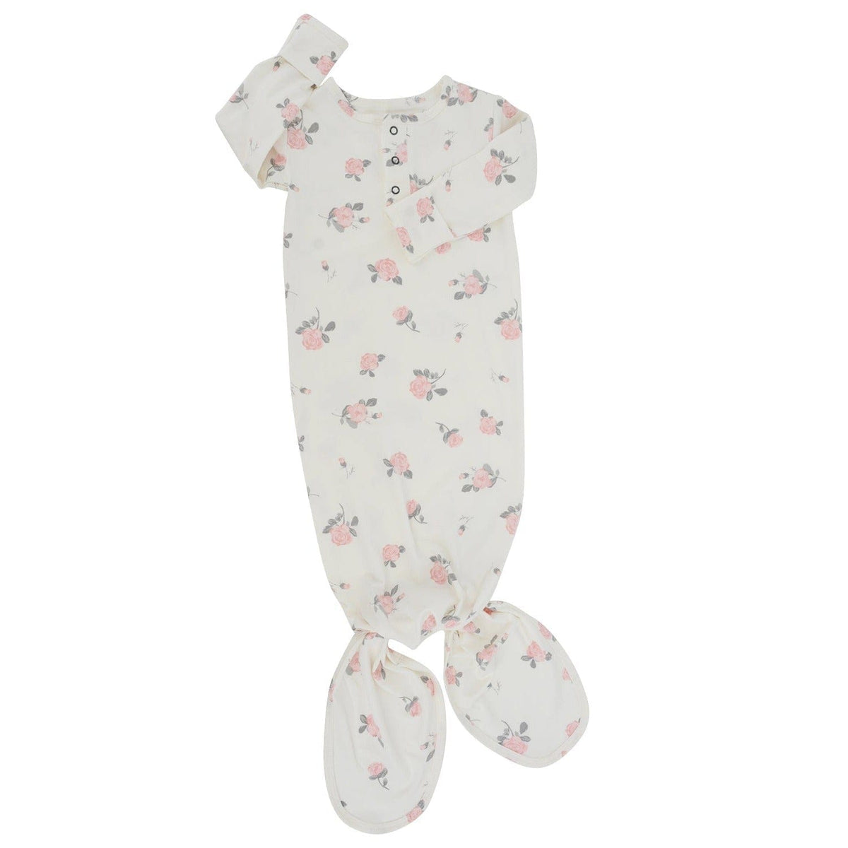 Sweet Bamboo Sweet Bamboo Knotted Gown - Little Miss Muffin Children & Home