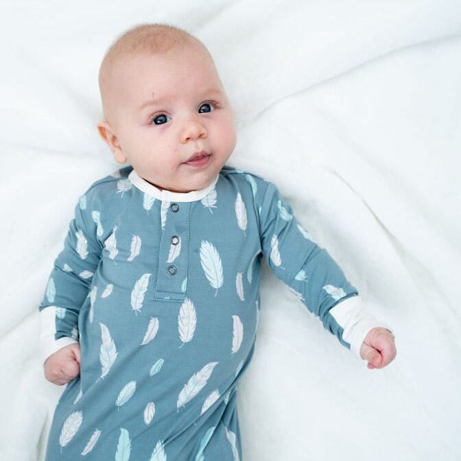 Sweet Bamboo Sweet Bamboo Knotted Gown - Little Miss Muffin Children & Home