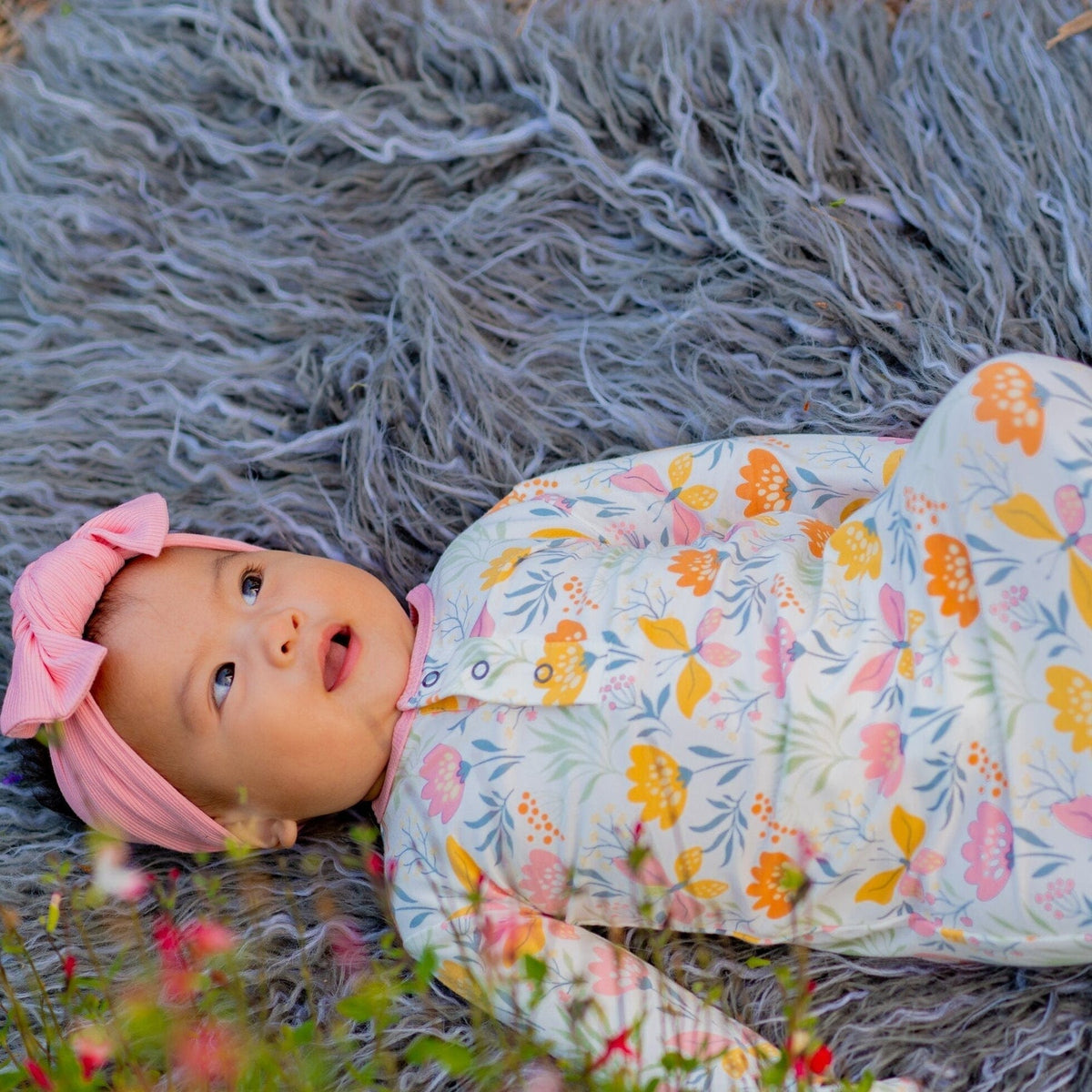 Sweet Bamboo Sweet Bamboo Knotted Gown - Little Miss Muffin Children & Home