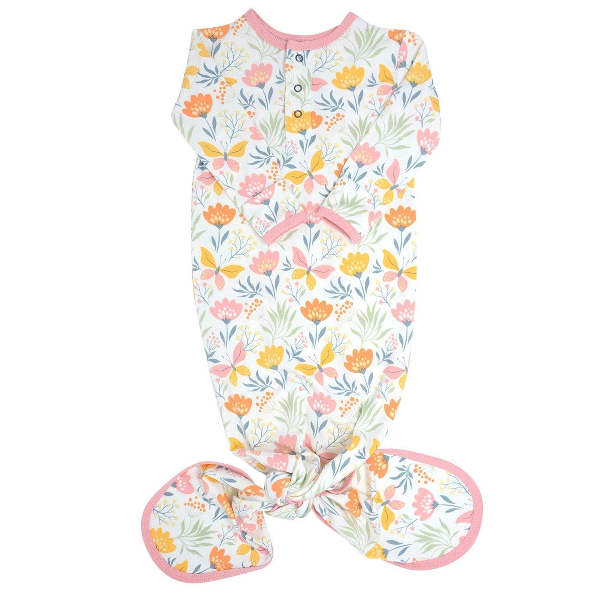 Sweet Bamboo Sweet Bamboo Knotted Gown - Little Miss Muffin Children & Home