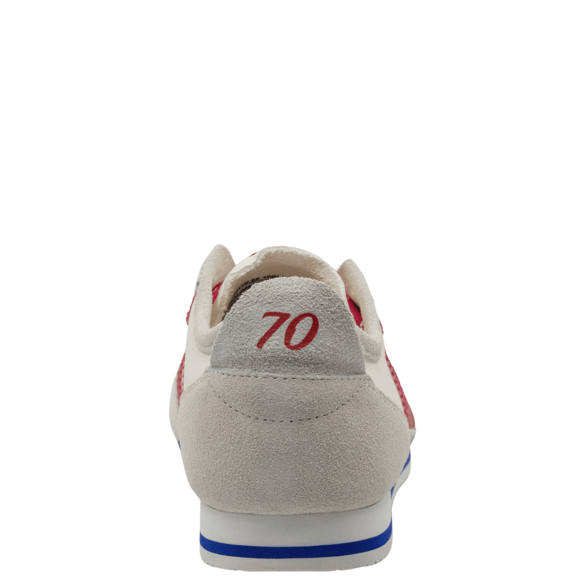 Leon Sneakers in White/Red