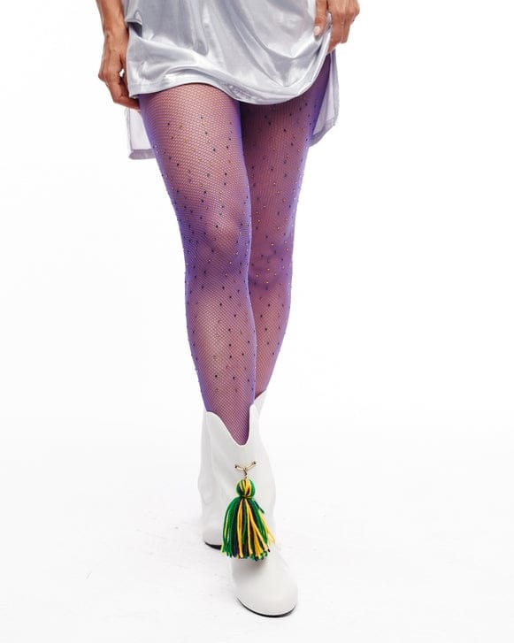 mardi gras stone tights