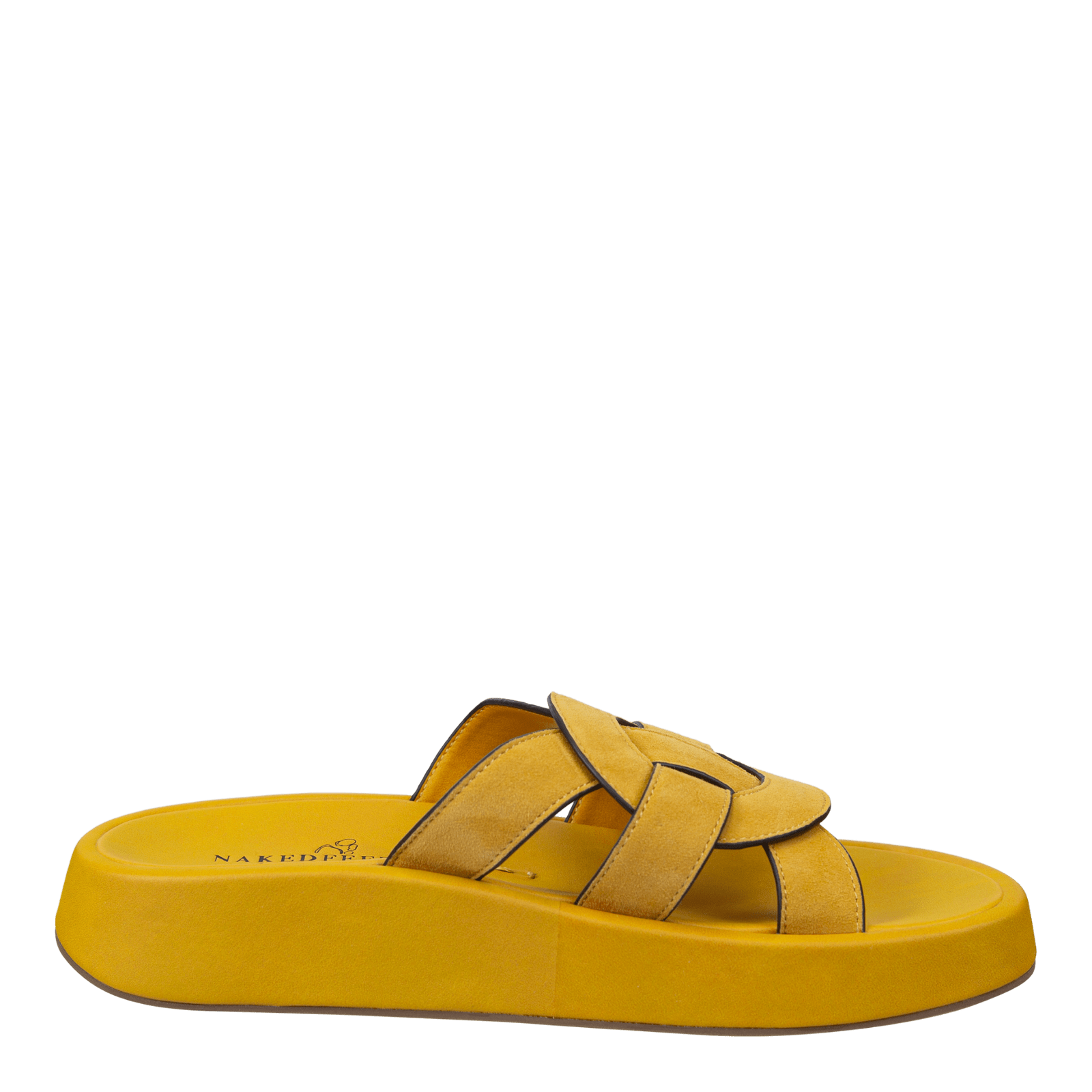 Naked Feet Naked Feet Market Platform Sandal in Yellow - Little Miss Muffin Children & Home