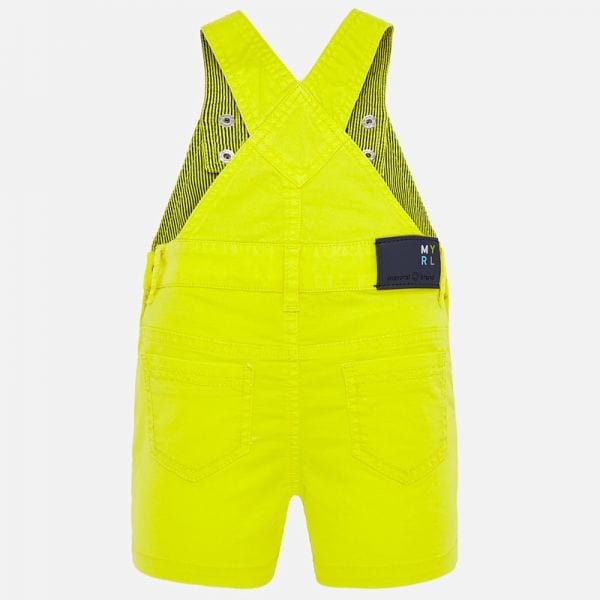 Mayoral Usa Inc Mayoral Twill Overalls in Yellow - Little Miss Muffin Children & Home