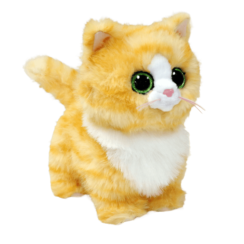 Beanie Babies Melanie the Gold Tabby Cat 6" Plush