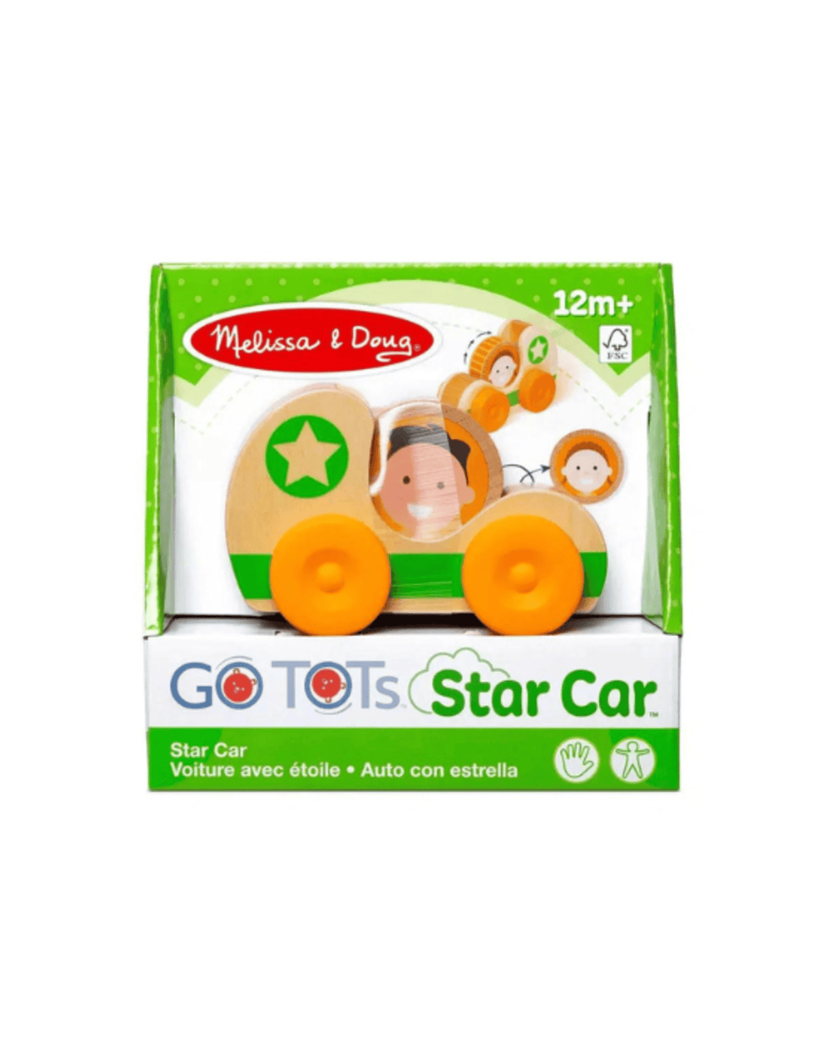 Go Tots Orange Star Car