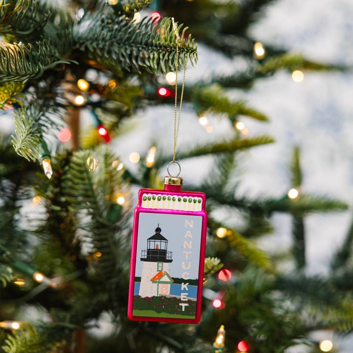 nantucket christmas ornament