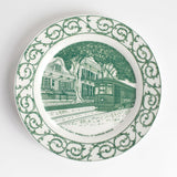 Youngberg & Co Inc Youngberg & Co New Orleans Streetcar Green Plate - Little Miss Muffin Children & Home
