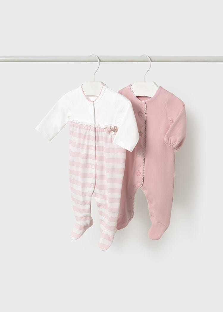 Mayoral Usa Inc Mayoral Snap Front Long Onesie, Available in 2 Colors - Little Miss Muffin Children & Home