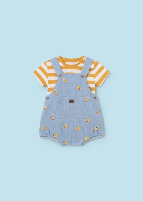 Mayoral Usa Inc Mayoral 2-Piece Overall Set for Baby Boy - Little Miss Muffin Children & Home