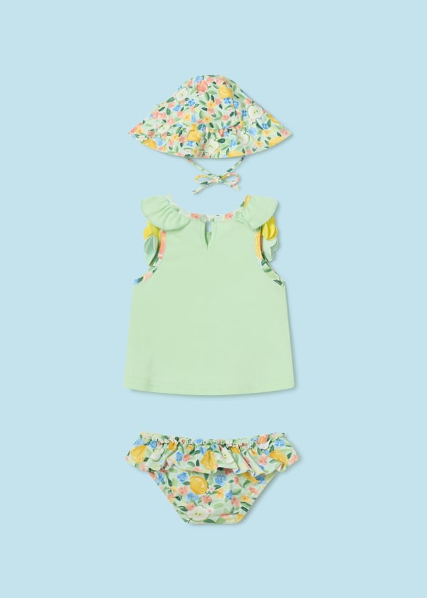 Mayoral Usa Inc Mayoral Baby Girls 3-Piece Swim Set - Little Miss Muffin Children & Home