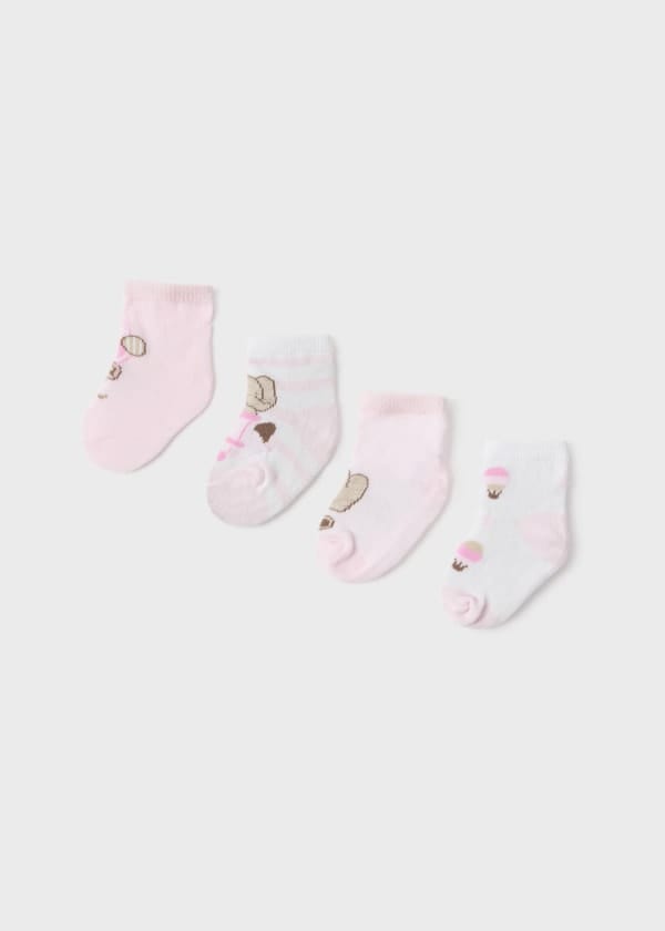 Mayoral Usa Inc Mayoral Baby 4 Pair Socks Set - Little Miss Muffin Children & Home