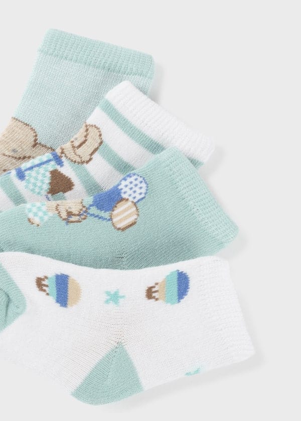 Mayoral Usa Inc Mayoral Baby 4 Pair Socks Set - Little Miss Muffin Children & Home