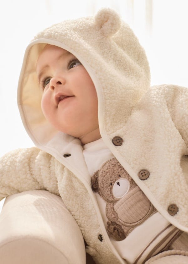 Mayoral Usa Inc Mayoral Hooded Fleece Coat - Little Miss Muffin Children & Home