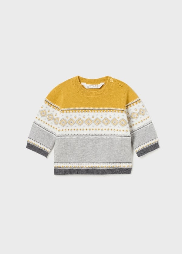 Mayoral Usa Inc Mayoral Jacquard Sweater - Little Miss Muffin Children & Home