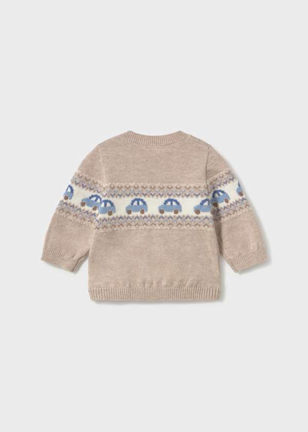 Newborn Jacquard Sweater