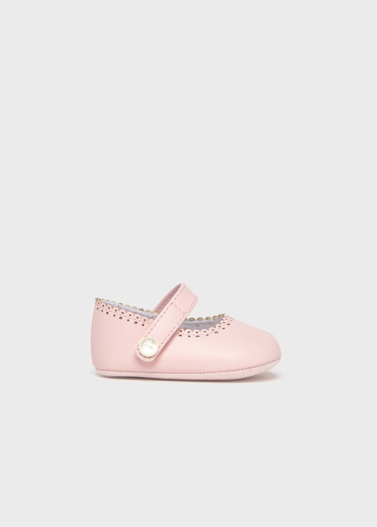 Mayoral Usa Inc Mayoral Mary Janes in Baby Pink - Little Miss Muffin Children & Home
