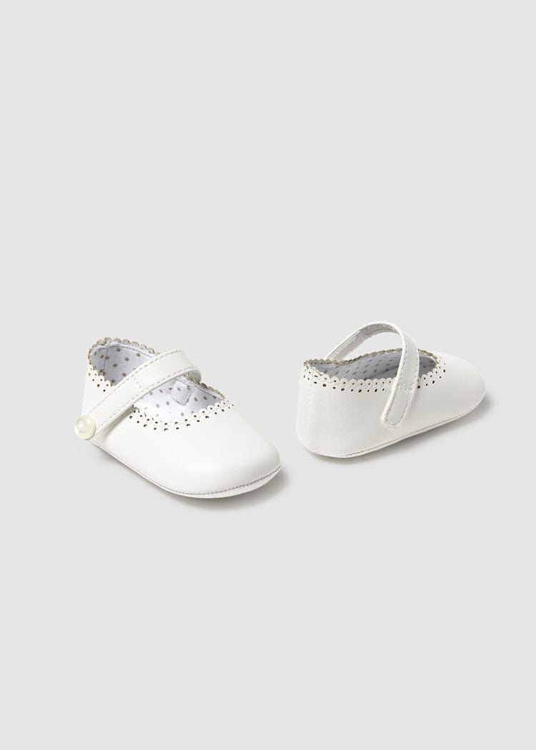 Mayoral Usa Inc Mayoral Mary Janes in Off White - Little Miss Muffin Children & Home