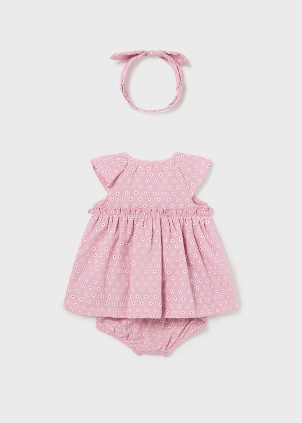 Mayoral Usa Inc Mayoral Baby Girls Dress with Bloomers & Headband - Little Miss Muffin Children & Home