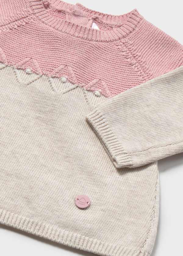 Newborn 3-Piece Sweater & Bloomers Set