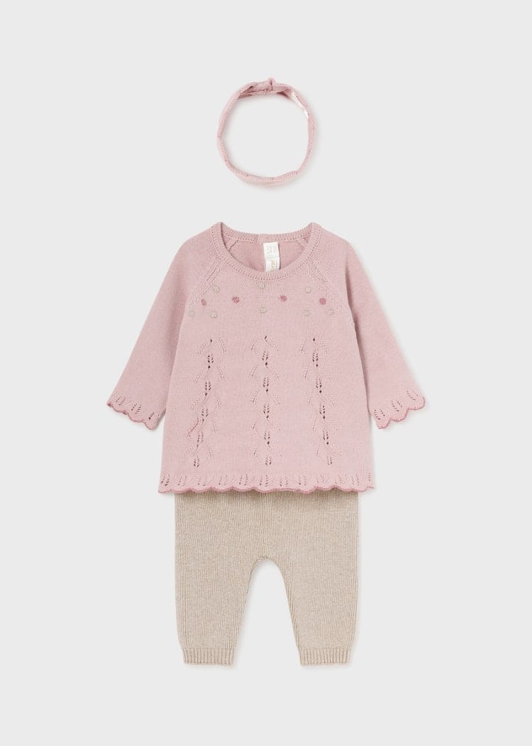 Mayoral Usa Inc Mayoral 3-Piece Knit Set for Baby - Little Miss Muffin Children & Home