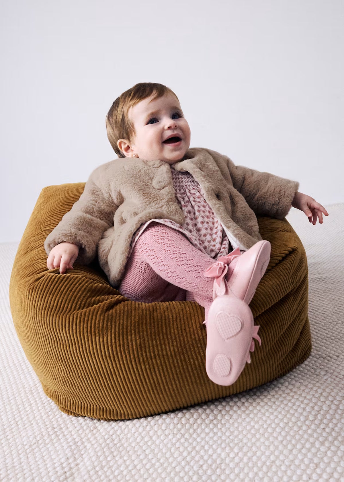 Newborn Faux Fur Coat, 3 Colors Available