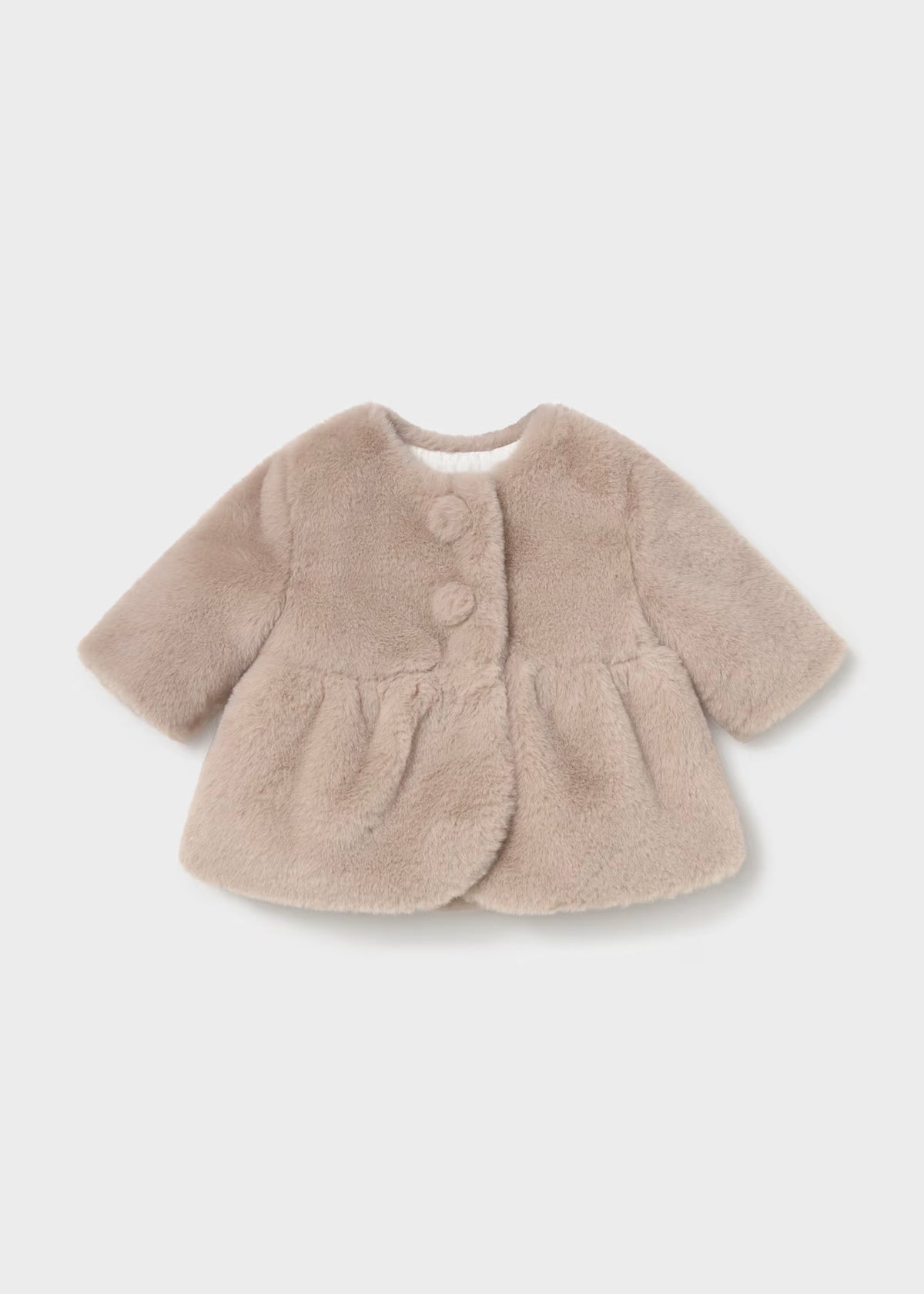 Newborn Faux Fur Coat, 3 Colors Available