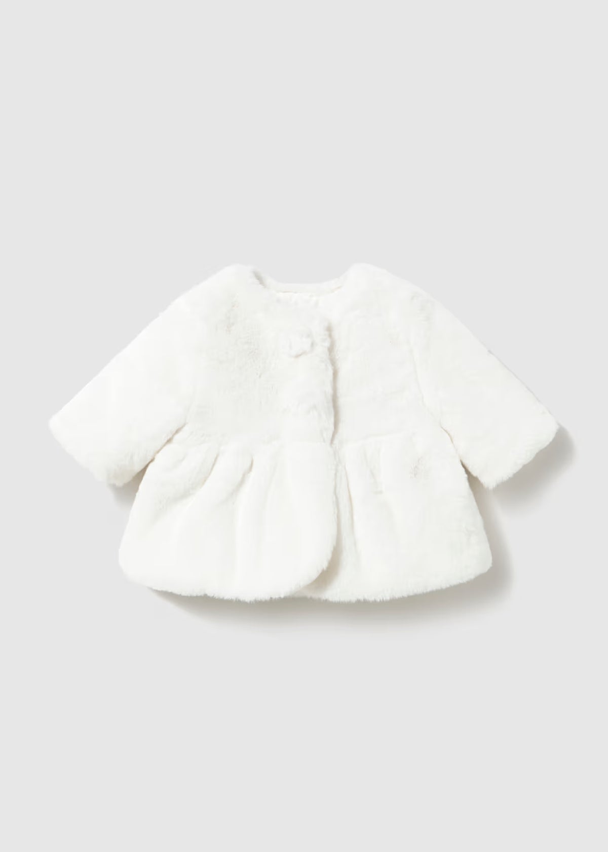 Newborn Faux Fur Coat, 3 Colors Available