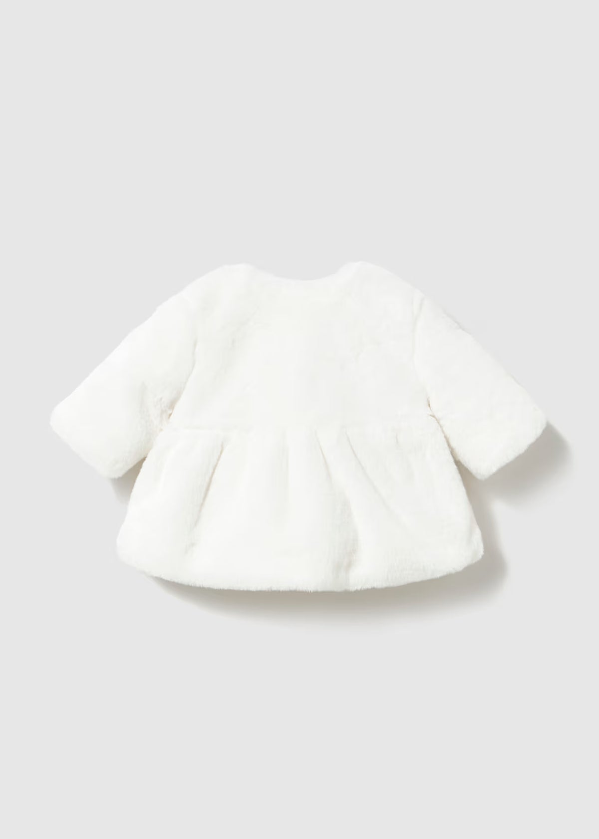 Newborn Faux Fur Coat, 3 Colors Available