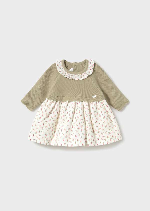 Mayoral Usa Inc Newborn Combined Knit Dress - Little Miss Muffin Children & Home