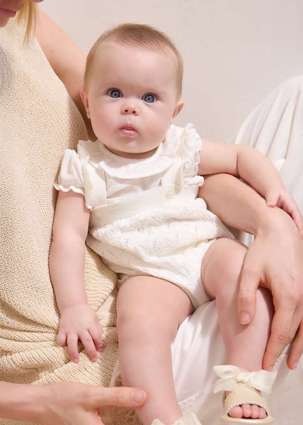 Mayoral Usa Inc Newborn Knit Overall & Blouse Set - Little Miss Muffin Children & Home