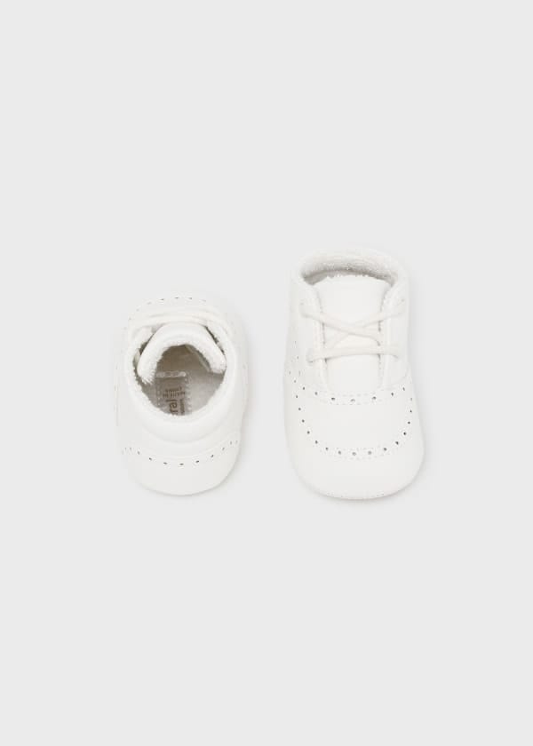 Mayoral Usa Inc Mayoral Openwork Shoes in Off White - Little Miss Muffin Children & Home