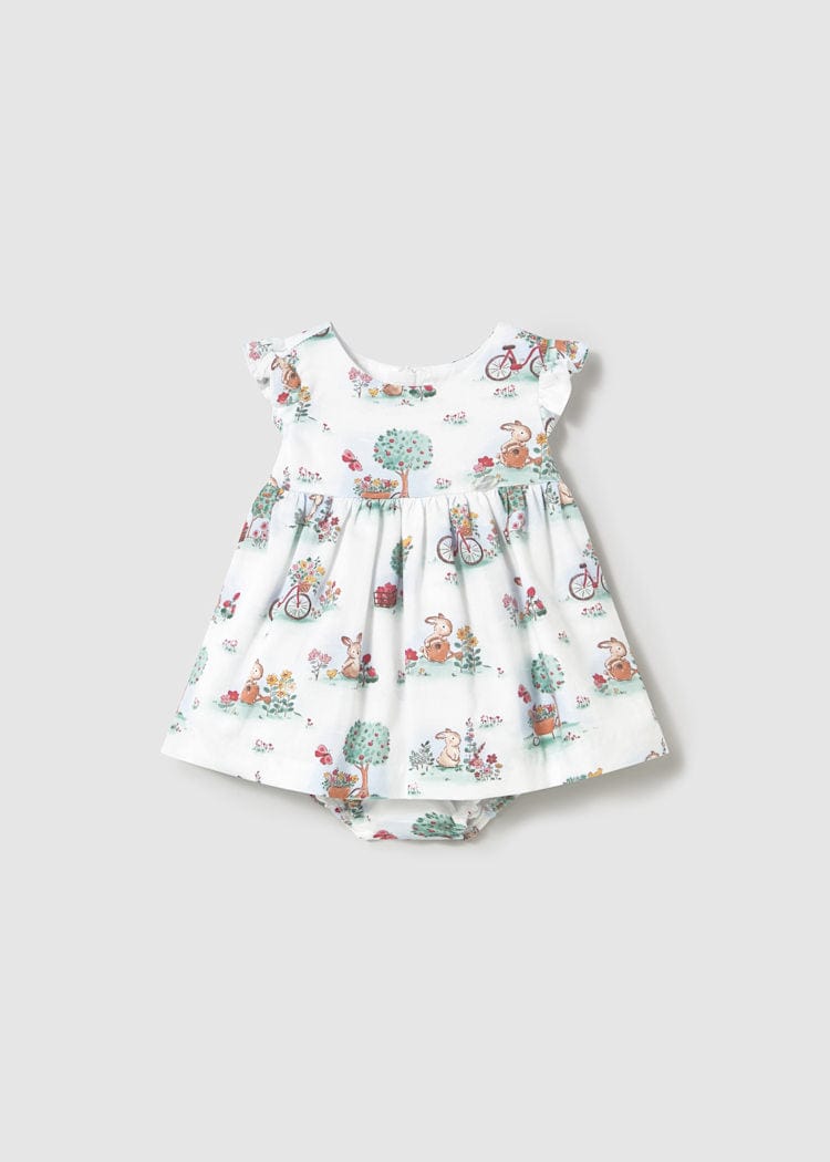 Mayoral Usa Inc Mayoral Print Dress with Bloomers - Little Miss Muffin Children & Home