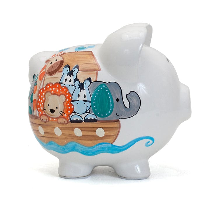 Child To Cherish Noah's Ark Pig Ceramic Bank - Little Miss Muffin Children & Home