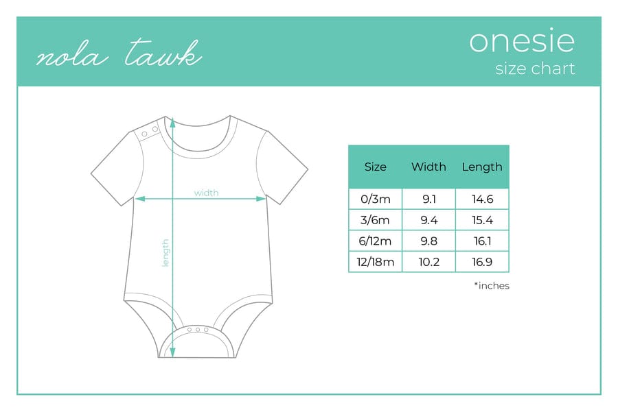 Nola Tawk Nola Tawk My First Crawfish Boil Organic Cotton Baby Onesie - Little Miss Muffin Children & Home