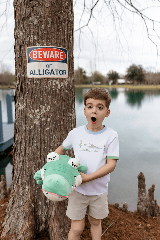 Nola Tawk Alligator SquishySnuggle Plushie - Little Miss Muffin Children & Home