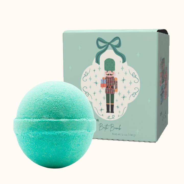 nutcracker bath bomb