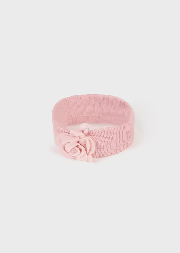Mayoral Usa Inc Mayoral Knit Headband with Floral Applique - Little Miss Muffin Children & Home