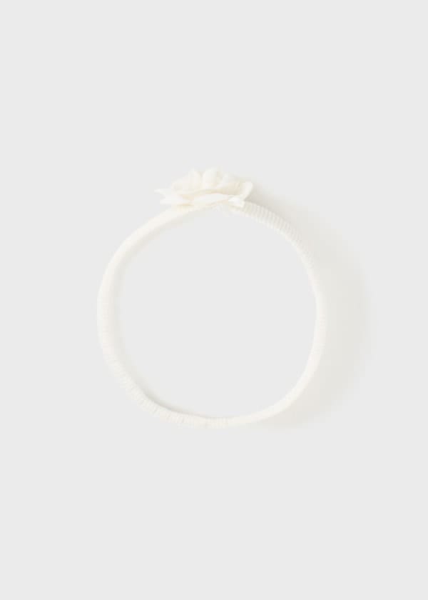 Mayoral Usa Inc Mayoral Knit Headband with Floral Applique - Little Miss Muffin Children & Home