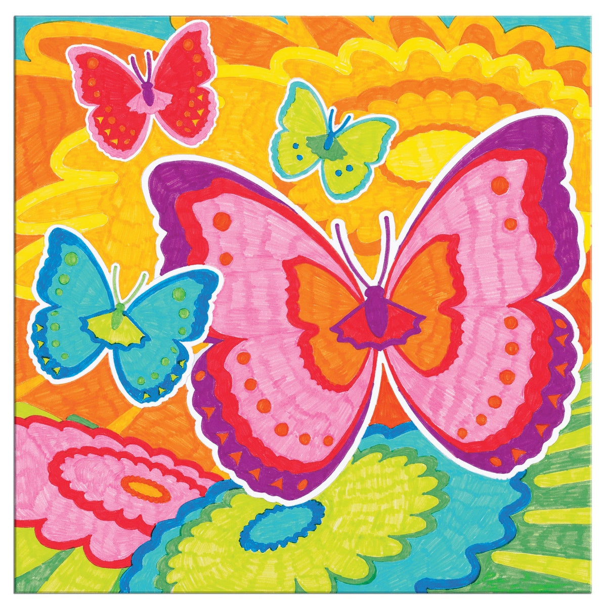 Faber Castell Faber Castell Color By Number Bloomin' Butterflies - Little Miss Muffin Children & Home