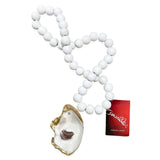 Roux Brands Roux Brands Hand Painted Oyster Shell & Blessing Beads - Little Miss Muffin Children & Home