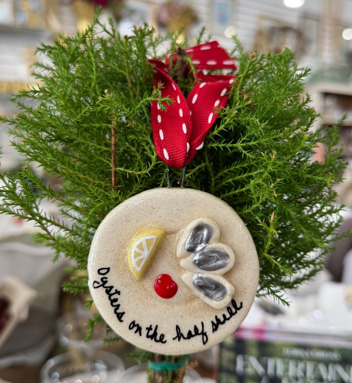 Crescent City Ornaments Oyster on the 1/2 Shell Ornament - Little Miss Muffin Children & Home