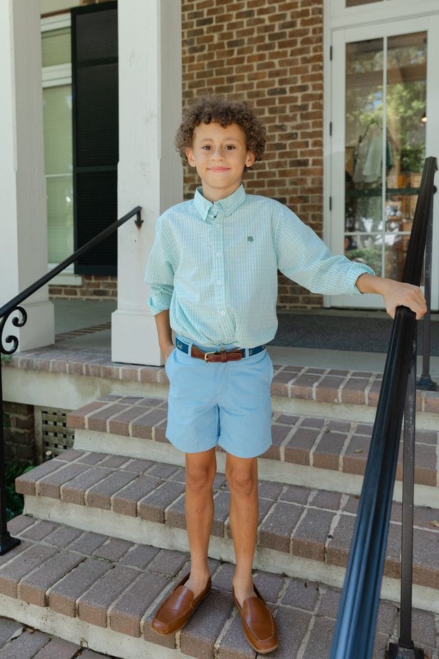 Bailey Boys Roscoe Button Down in Bridgewater Plaid - Little Miss Muffin Children & Home